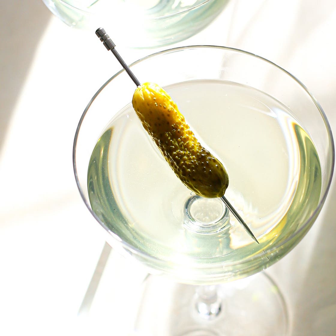 5-Minute Dill Pickle Martini