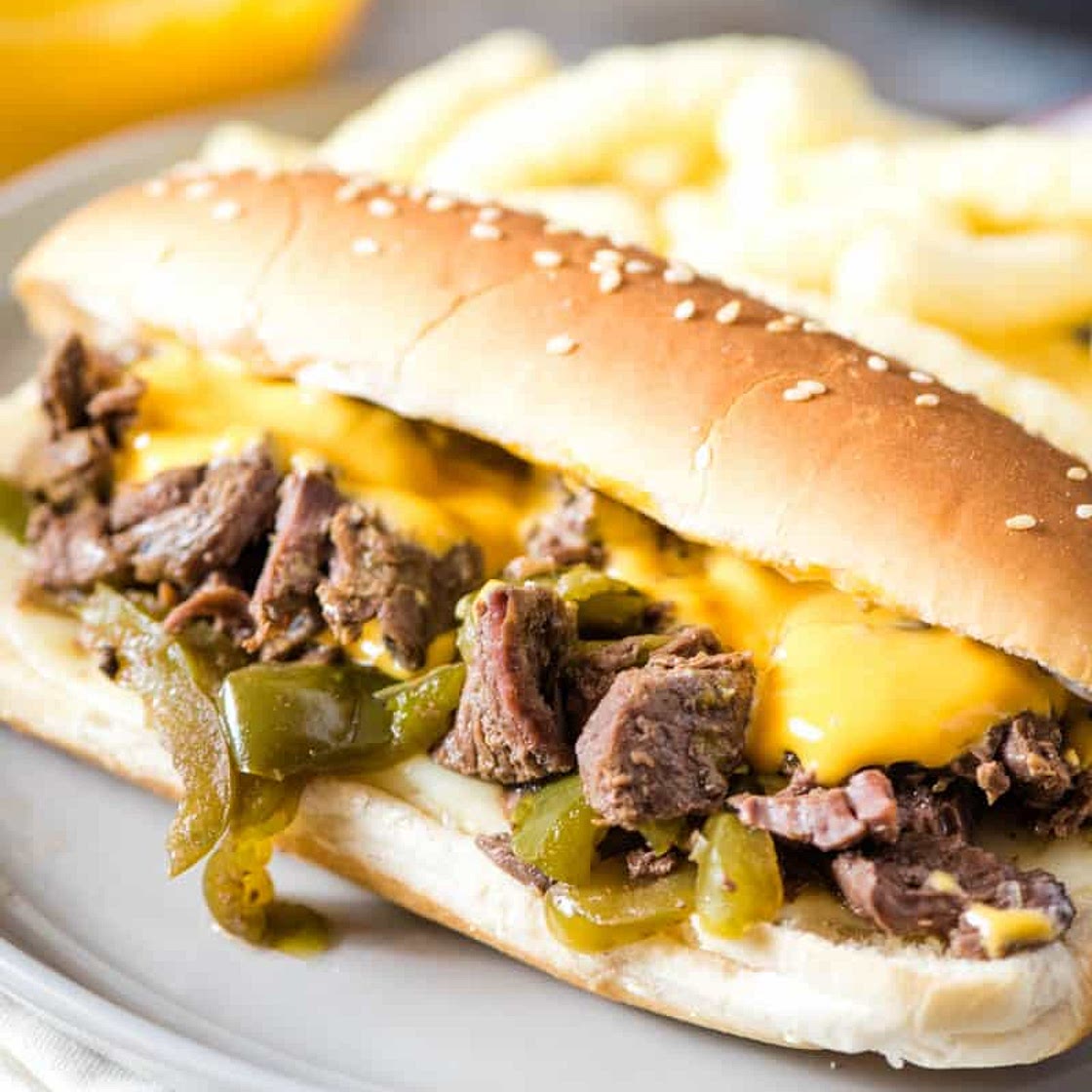 Crock Pot Philly Cheesesteak
