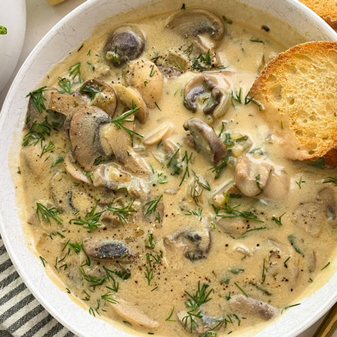 Warming Hungarian Mushroom Soup Recipe