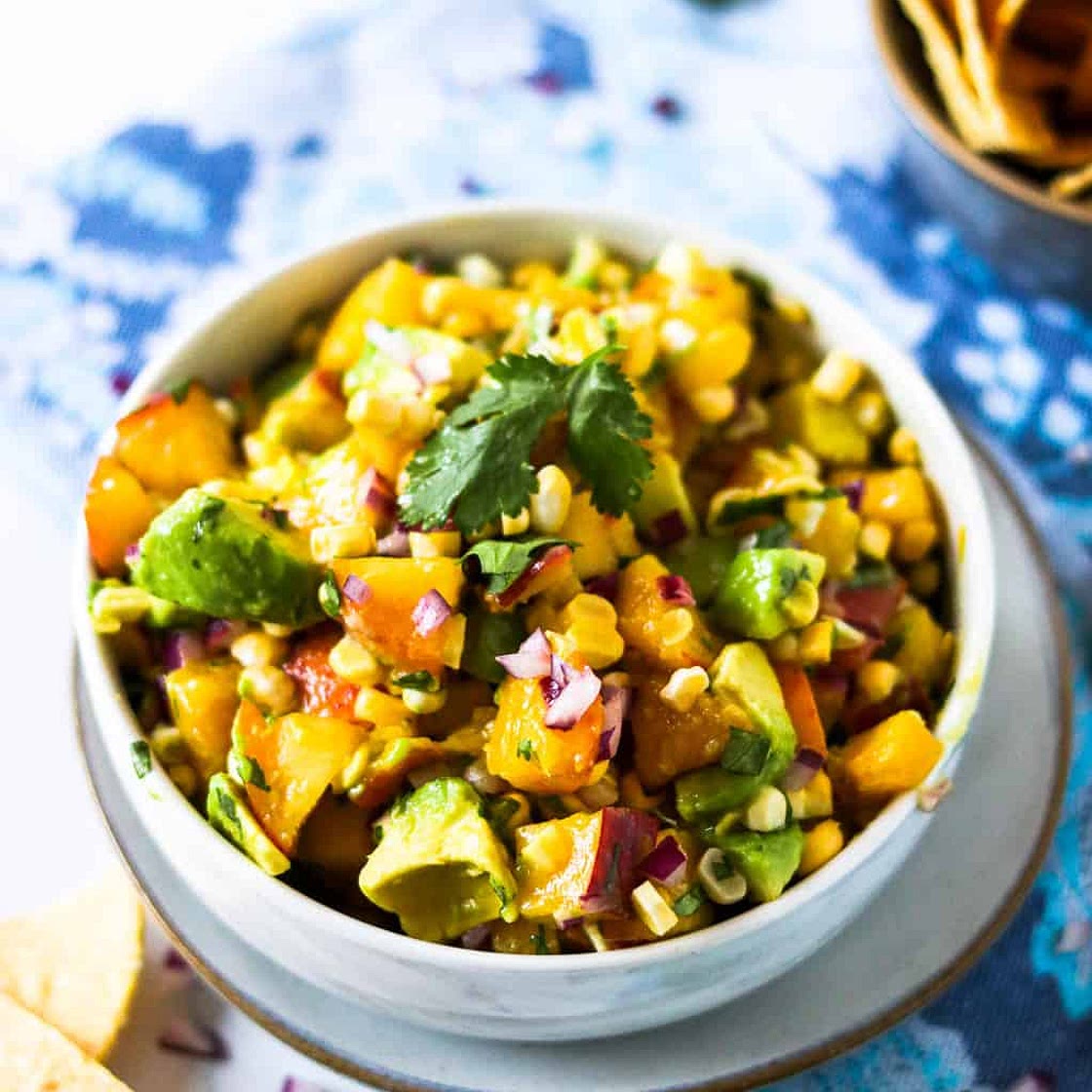 Peach Avocado Salsa