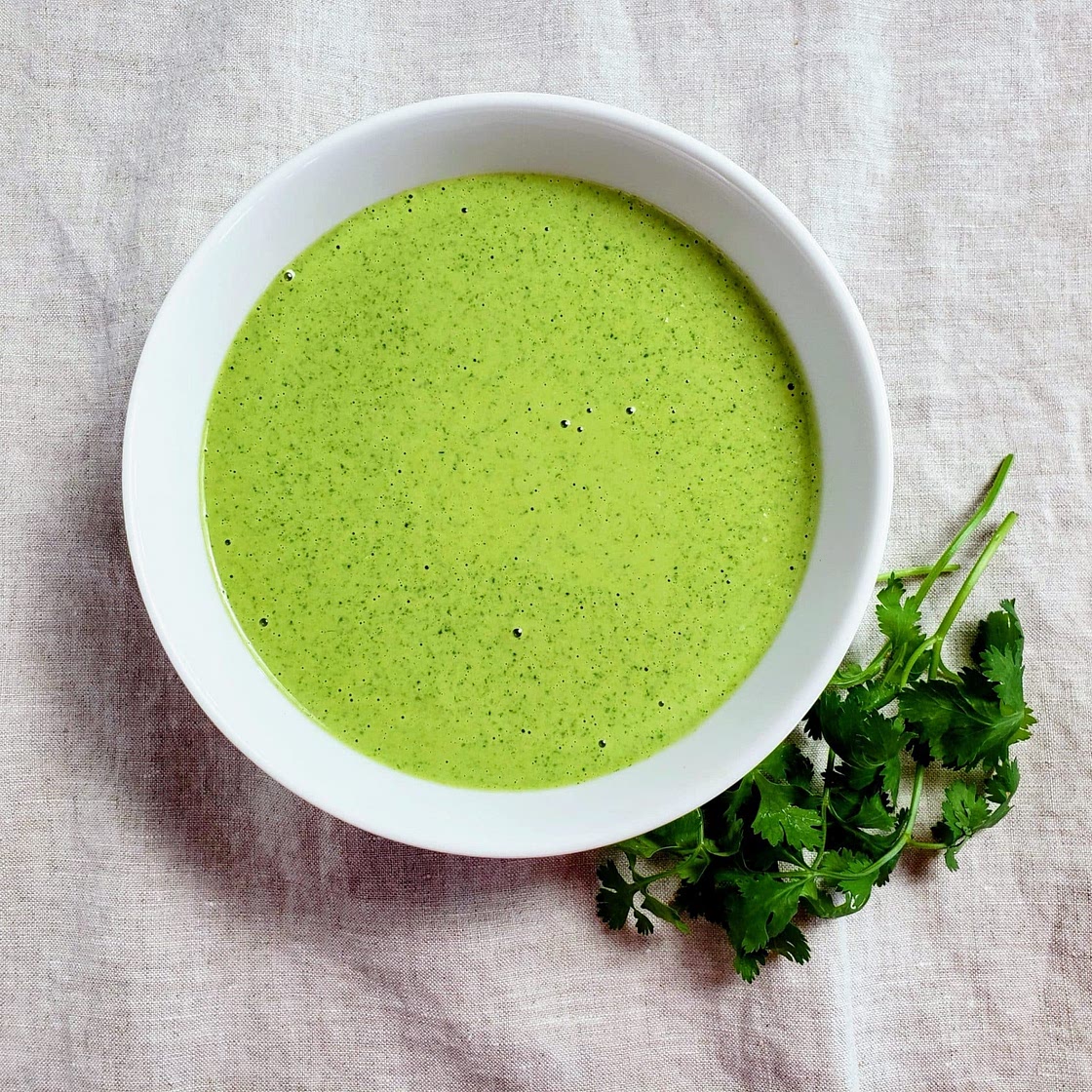 Cilantro tahini dressing