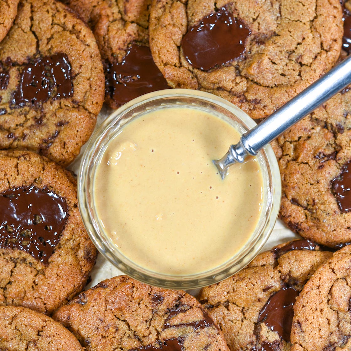 Tahini Chocolate Chunk Cookies