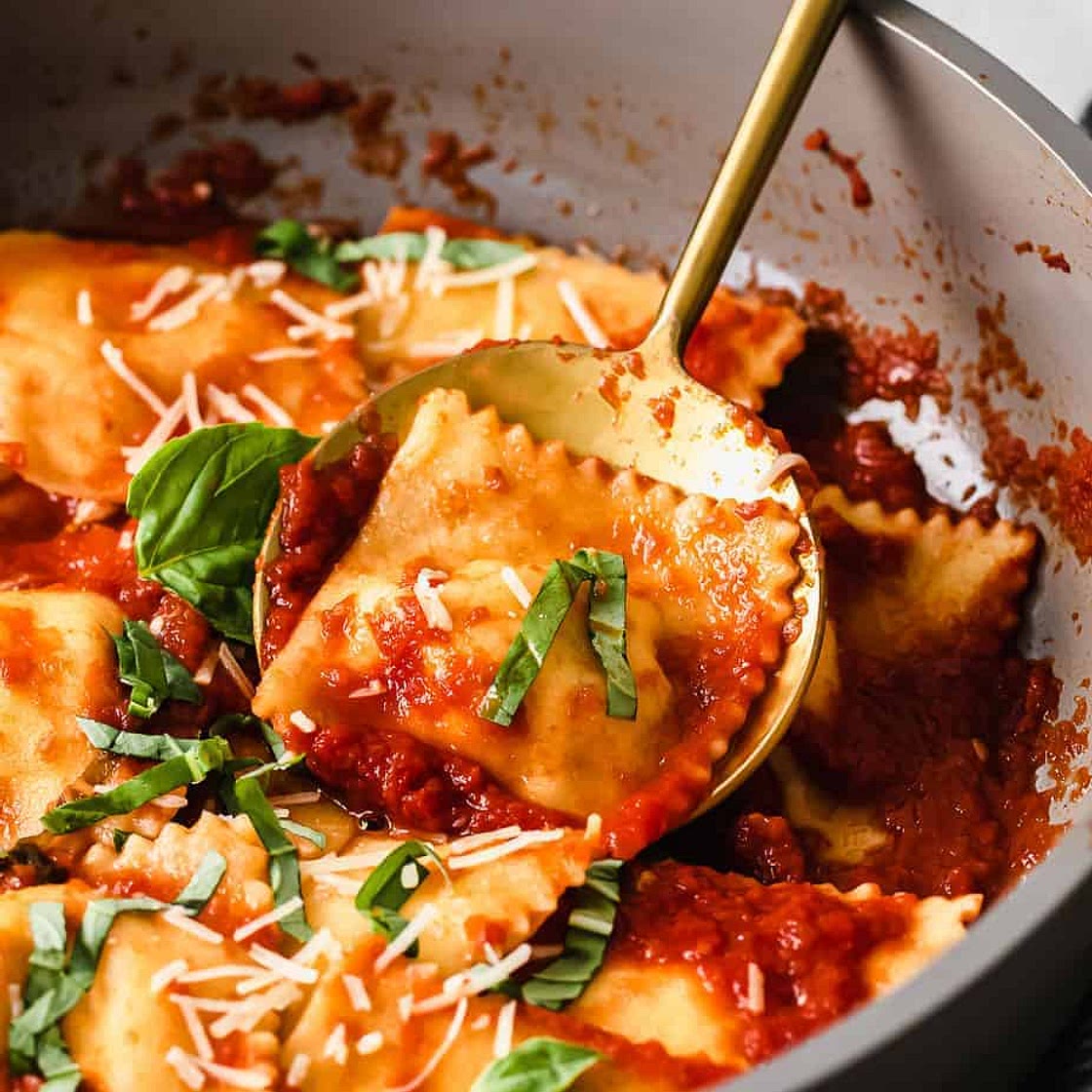Homemade Cheese Ravioli Recipe