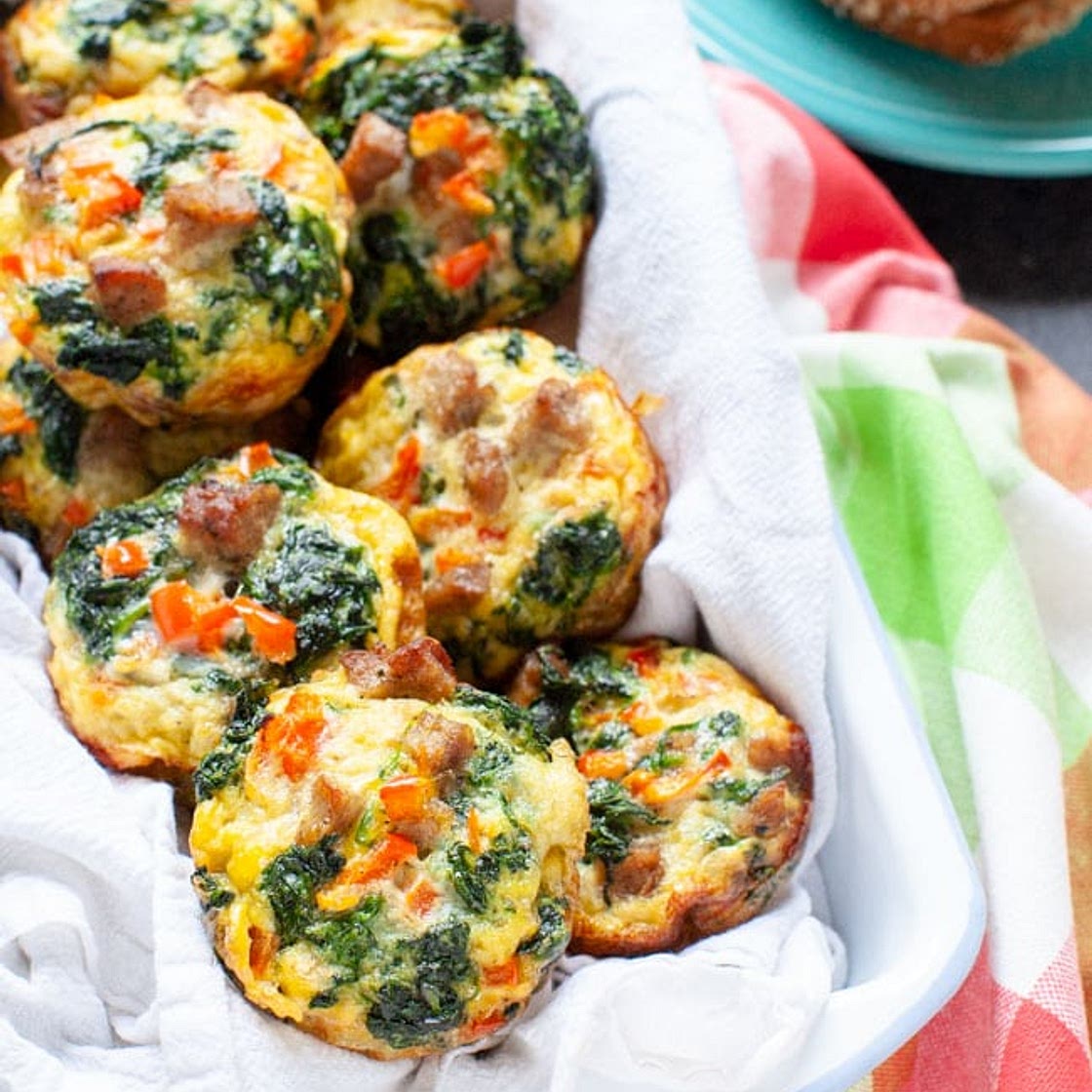 Five Ingredient Breakfast Egg Cups