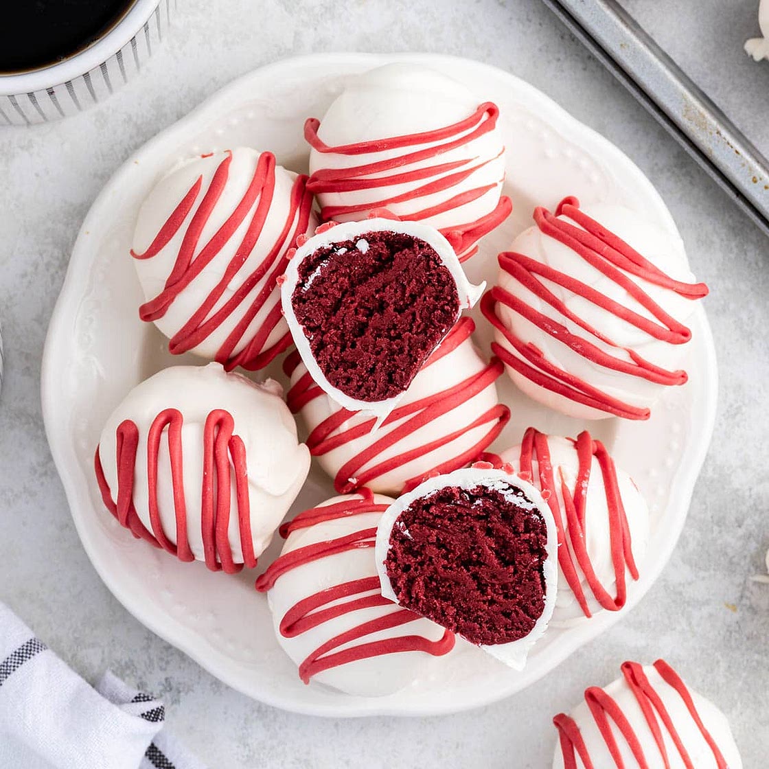 Red Velvet Cheesecake Bites
