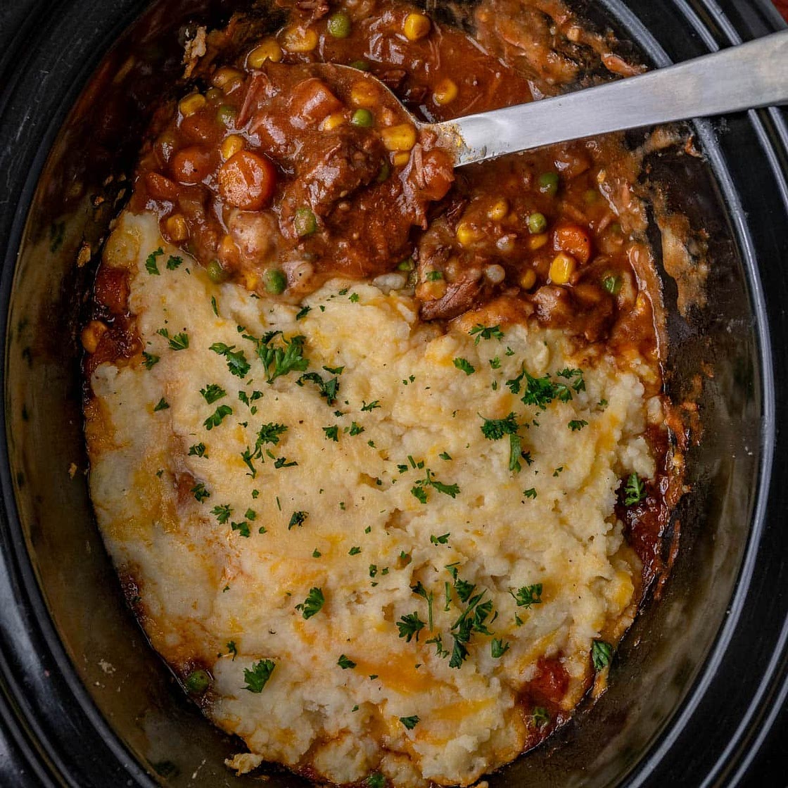 Slow Cooker Shepherd’s Pie