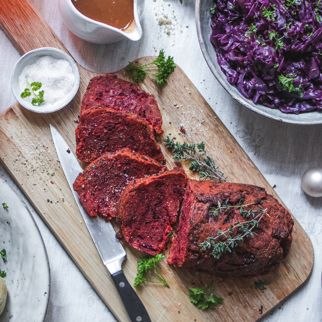 „Roastbeet“ – ein herrlicher veganer Weihnachtsbraten