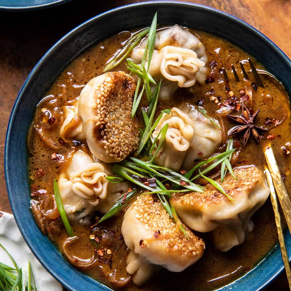 French Onion Dumplings