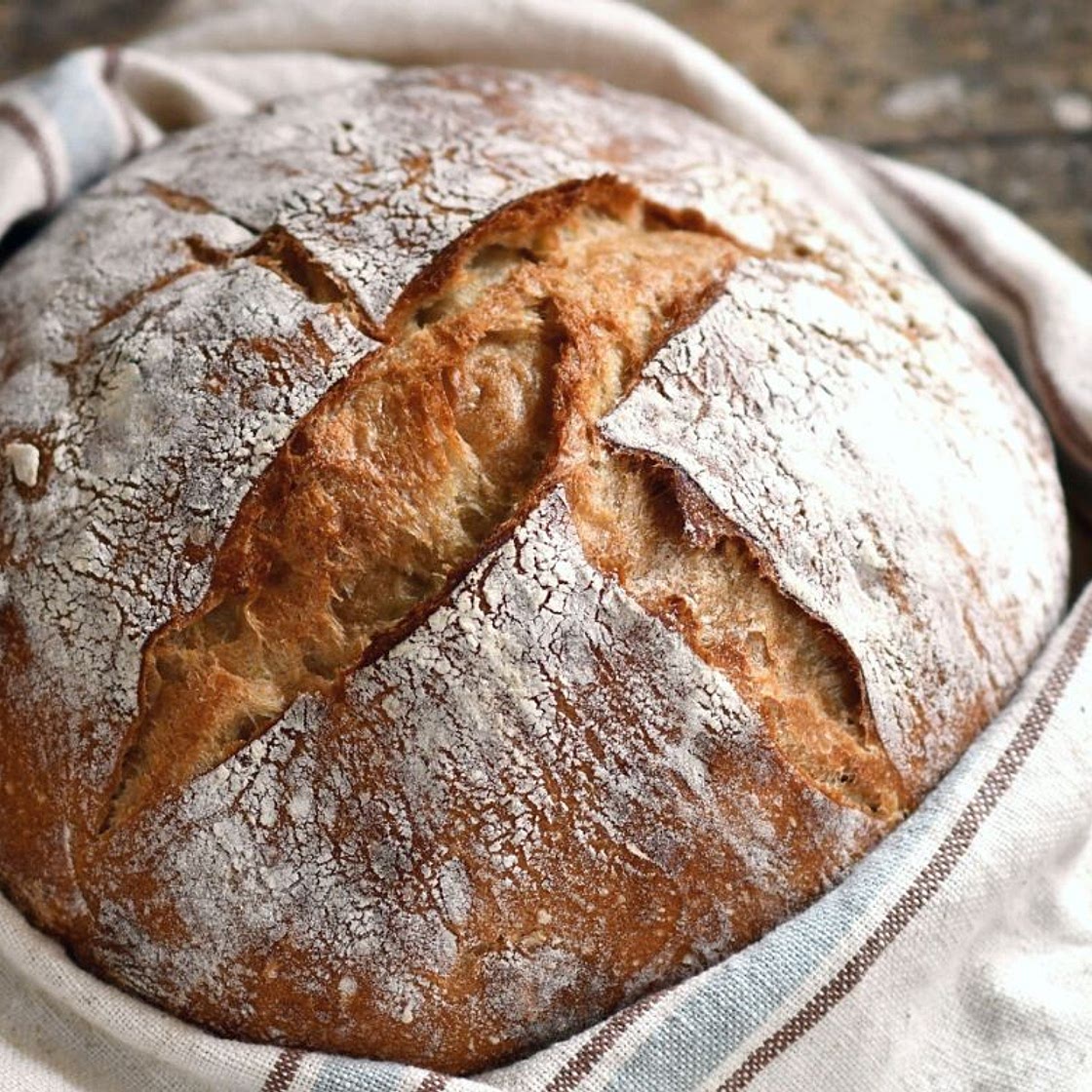 Rustic French Sourdough Bread