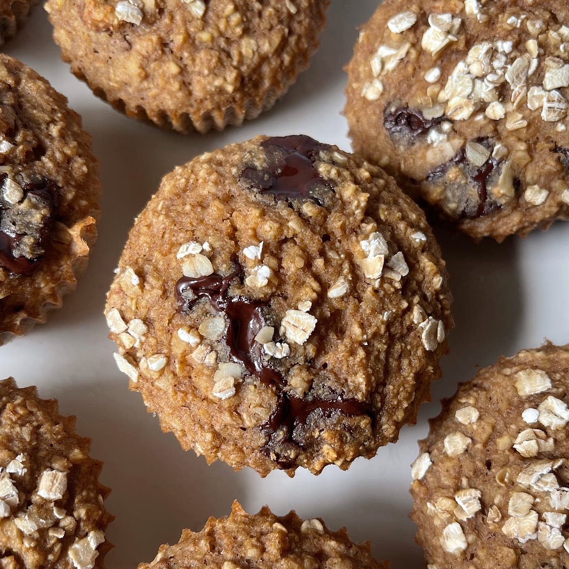 Mom's Hearty and Healthy Oatmeal Muffins