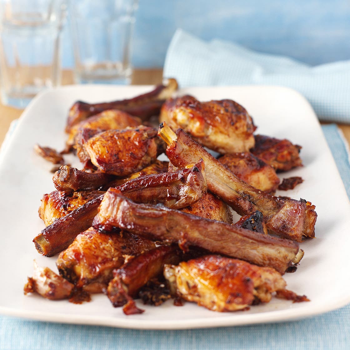 Maple Chicken 'N' Ribs