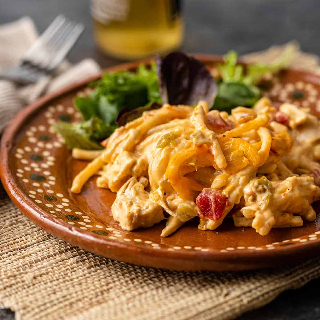 Tex Mex Chicken Spaghetti