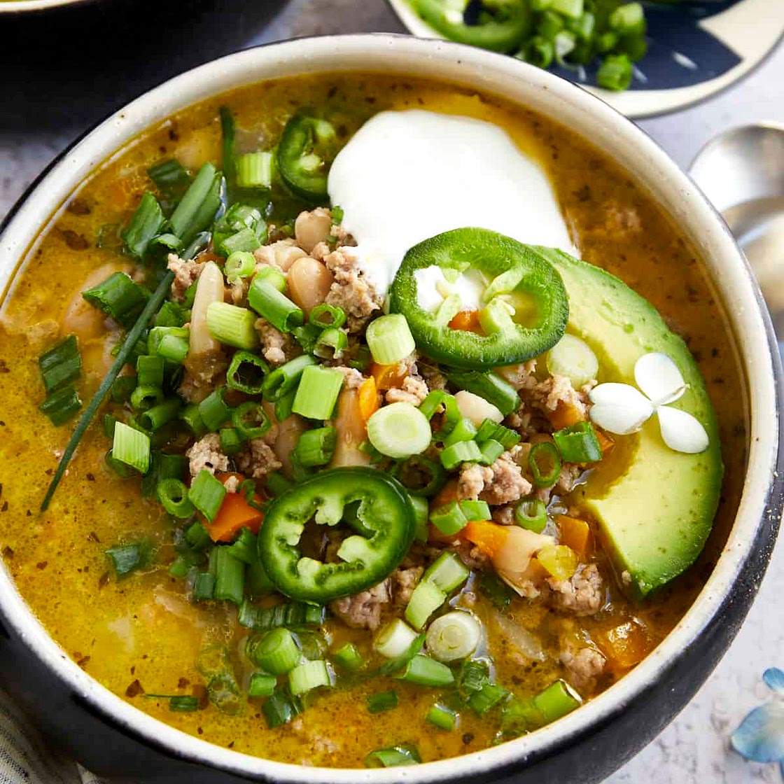 Healthy White Turkey Chili Recipe