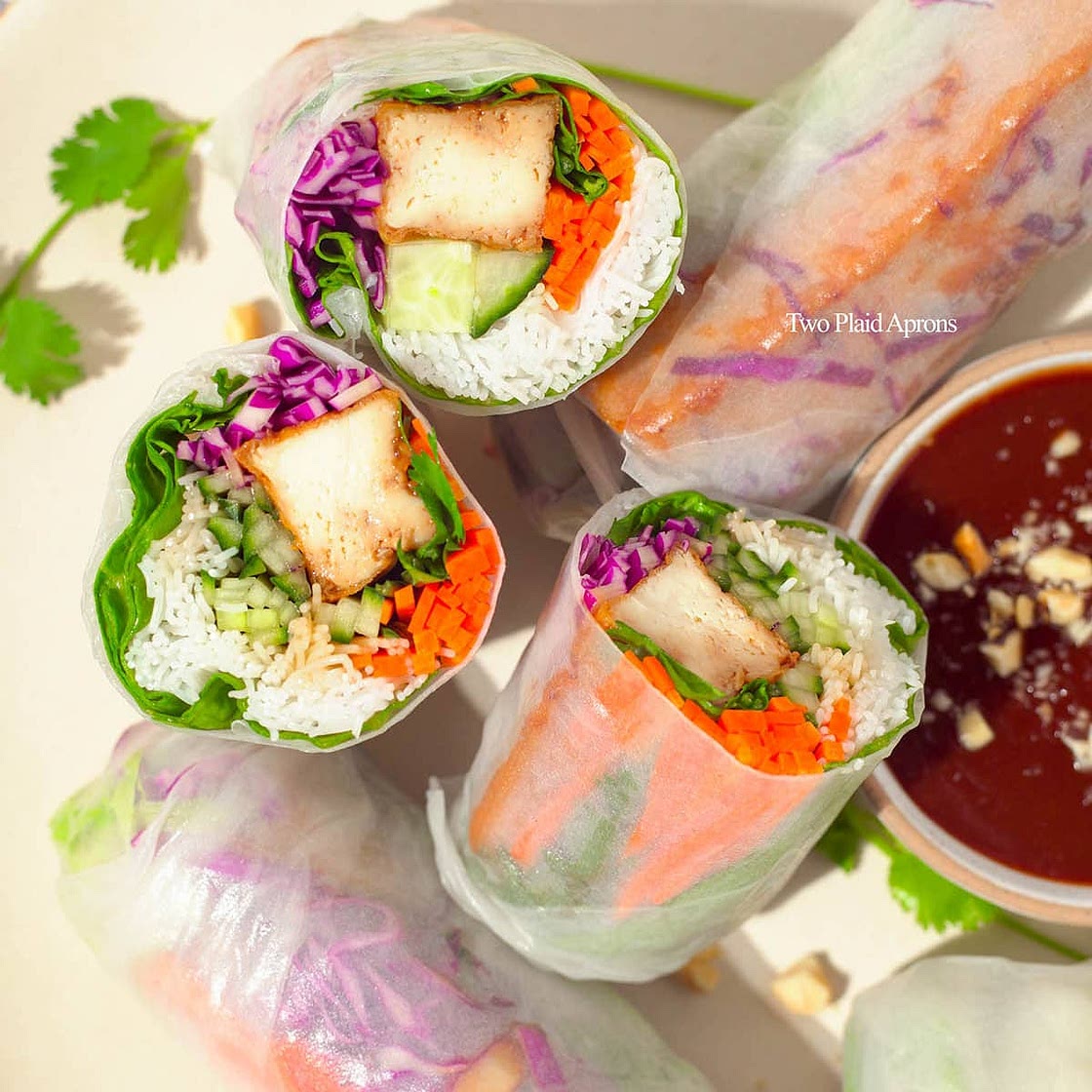 Tofu Spring Rolls