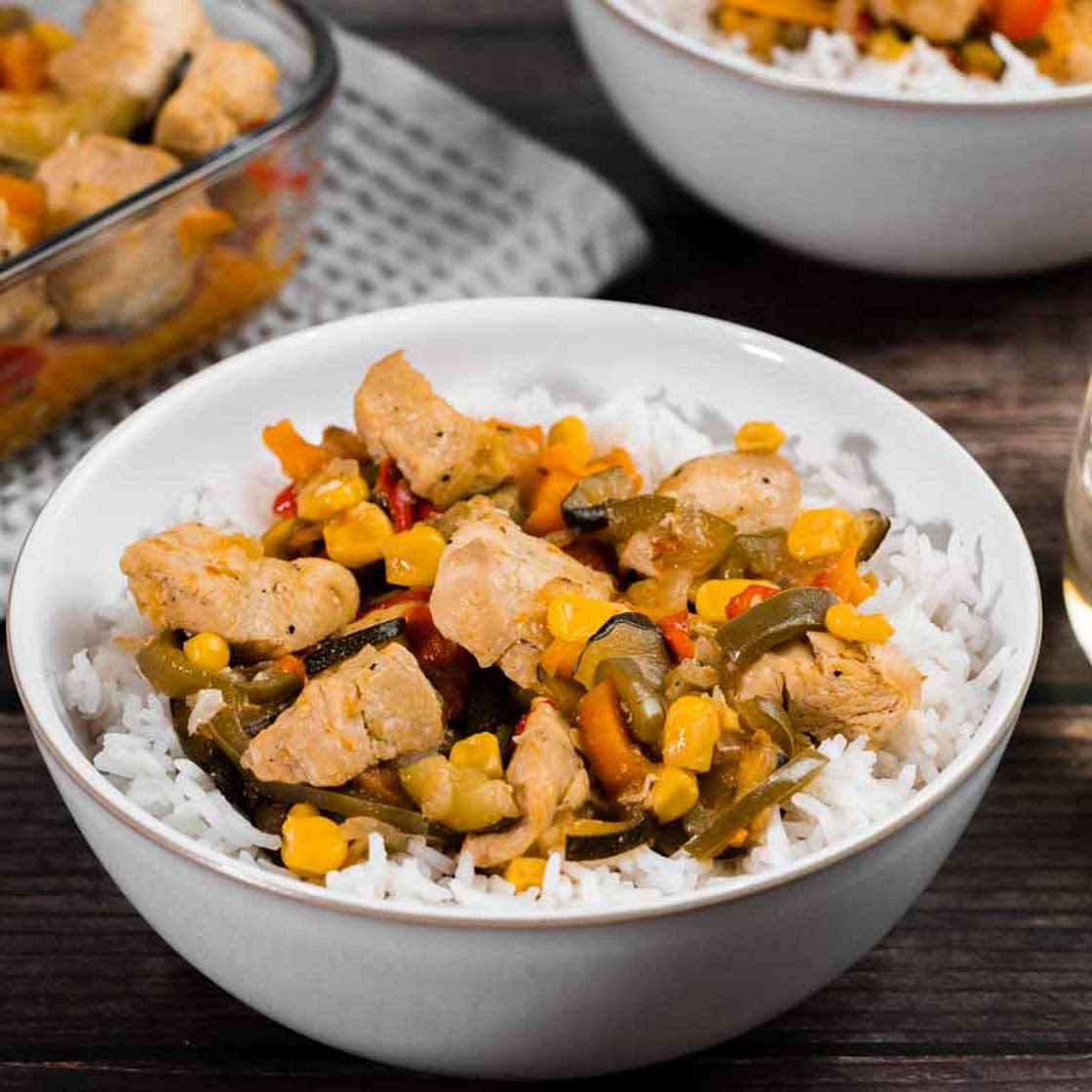 Juicy Chicken with Veggies