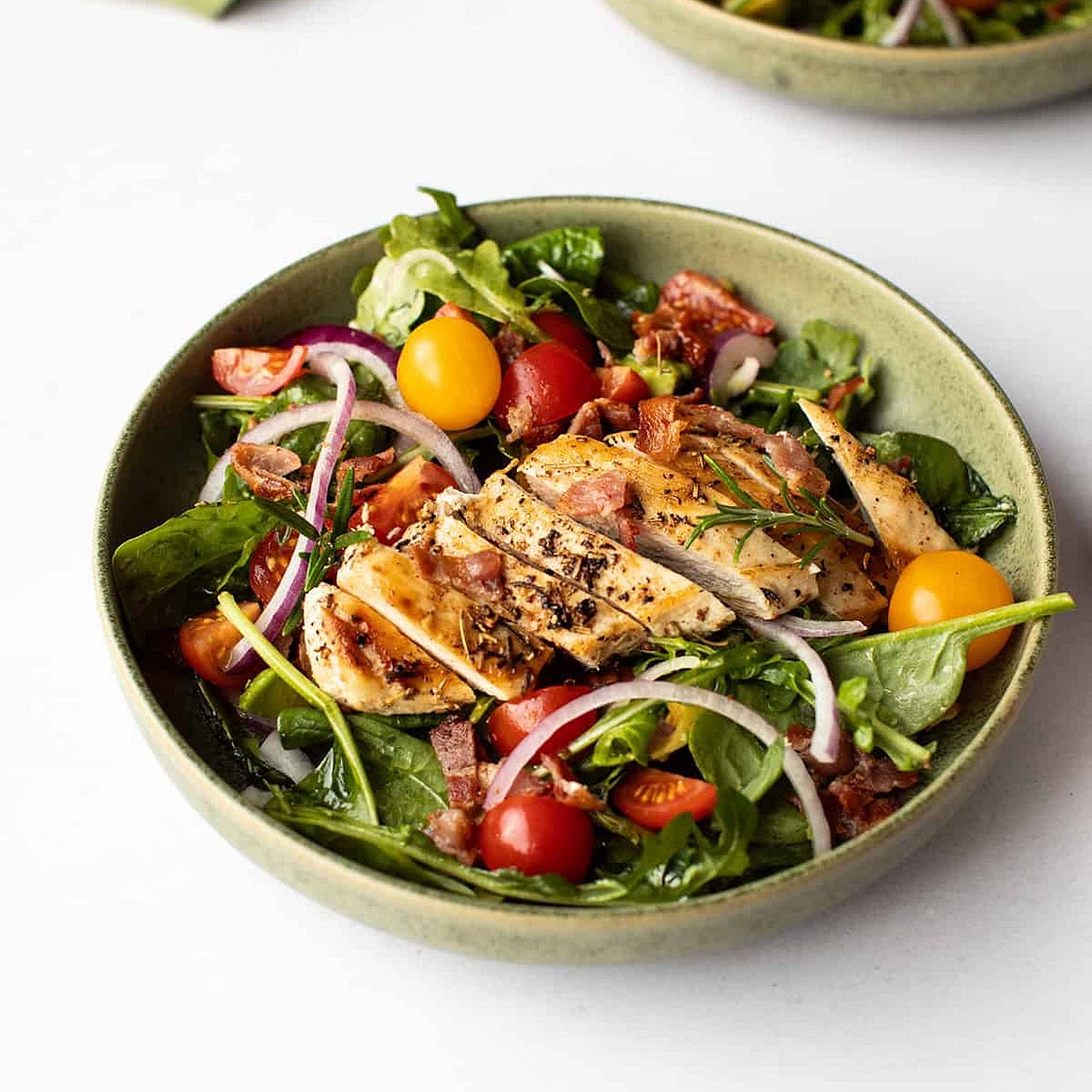 Rosemary Chicken and Bacon Salad