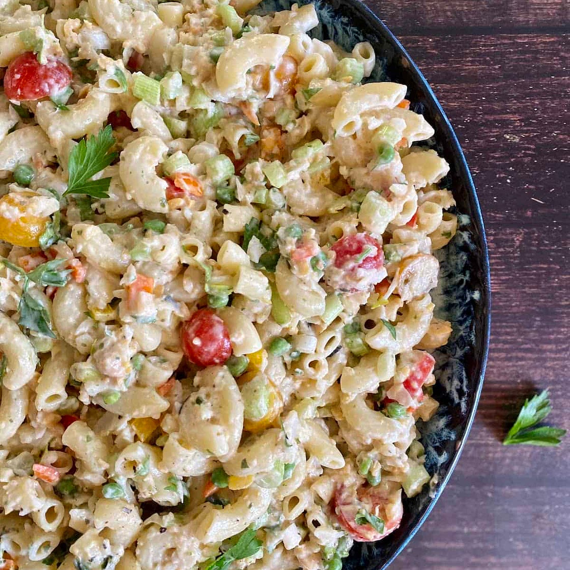 Vegan Tuna Pasta Salad