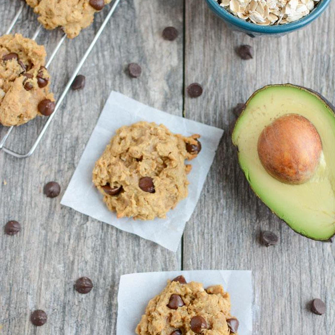 Peanut Butter Avocado Cookies