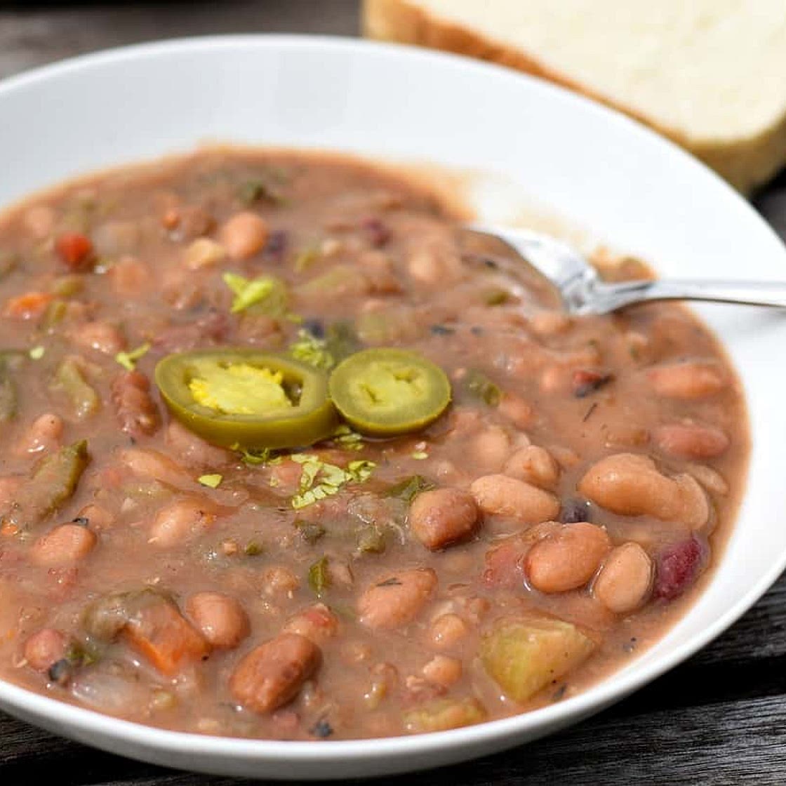 Vegan 15 Bean Soup (Instant Pot)