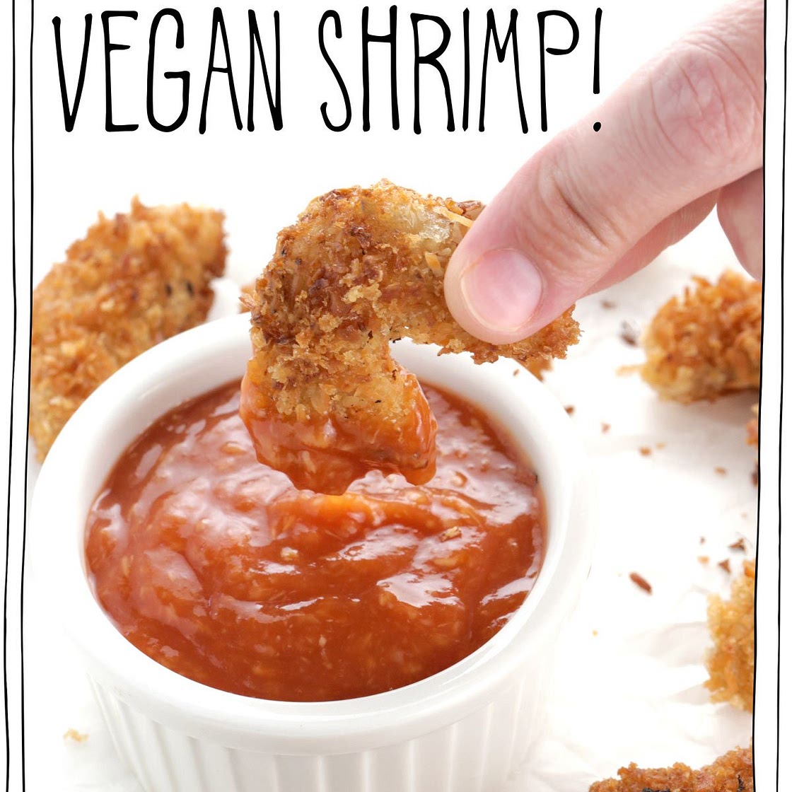 Coconut Crusted Vegan Shrimp!