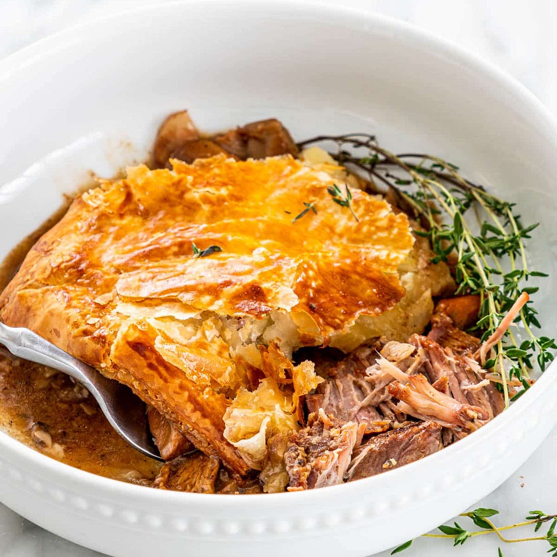 Steak and Mushroom Pie