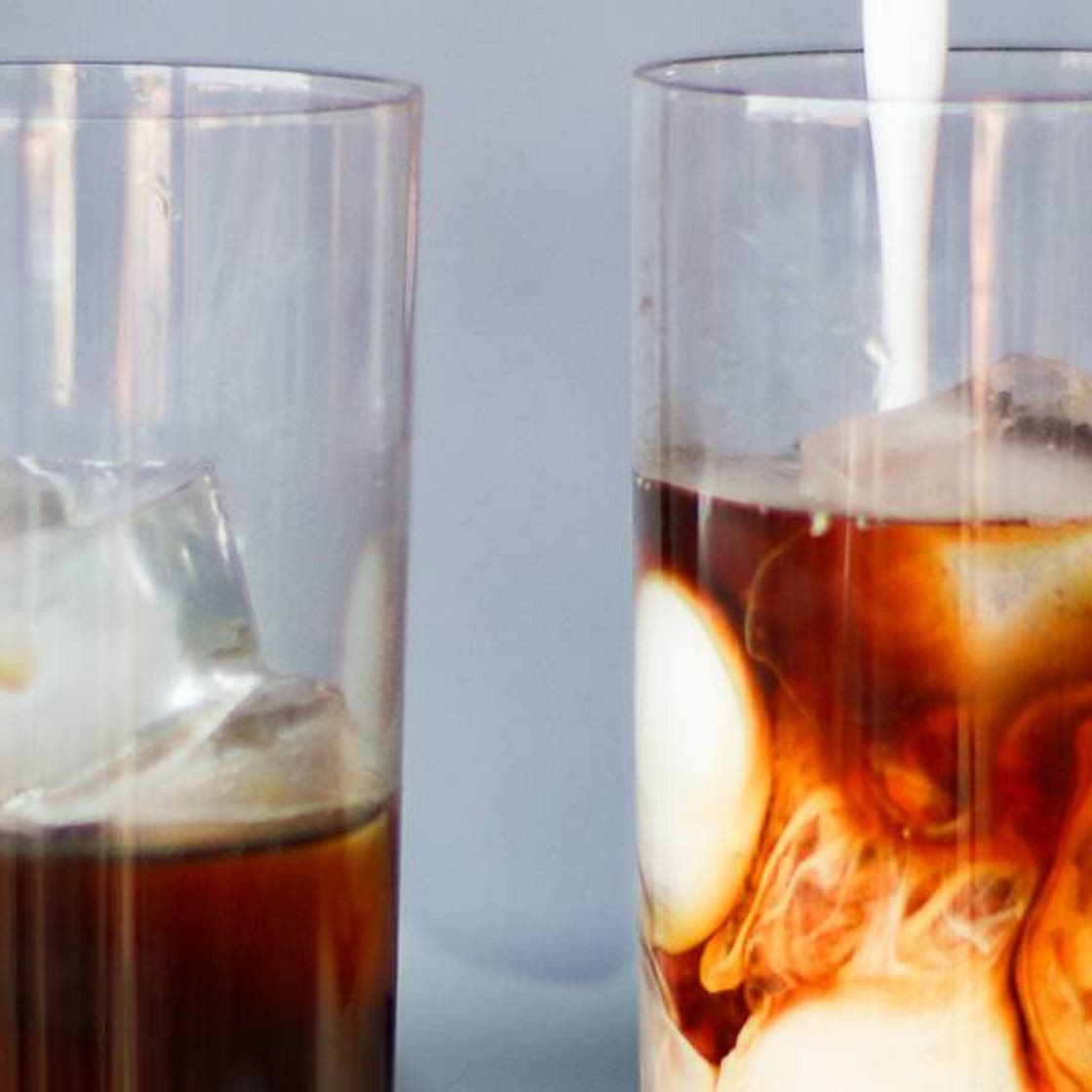 Cold Brew Coffee with Vanilla Cream