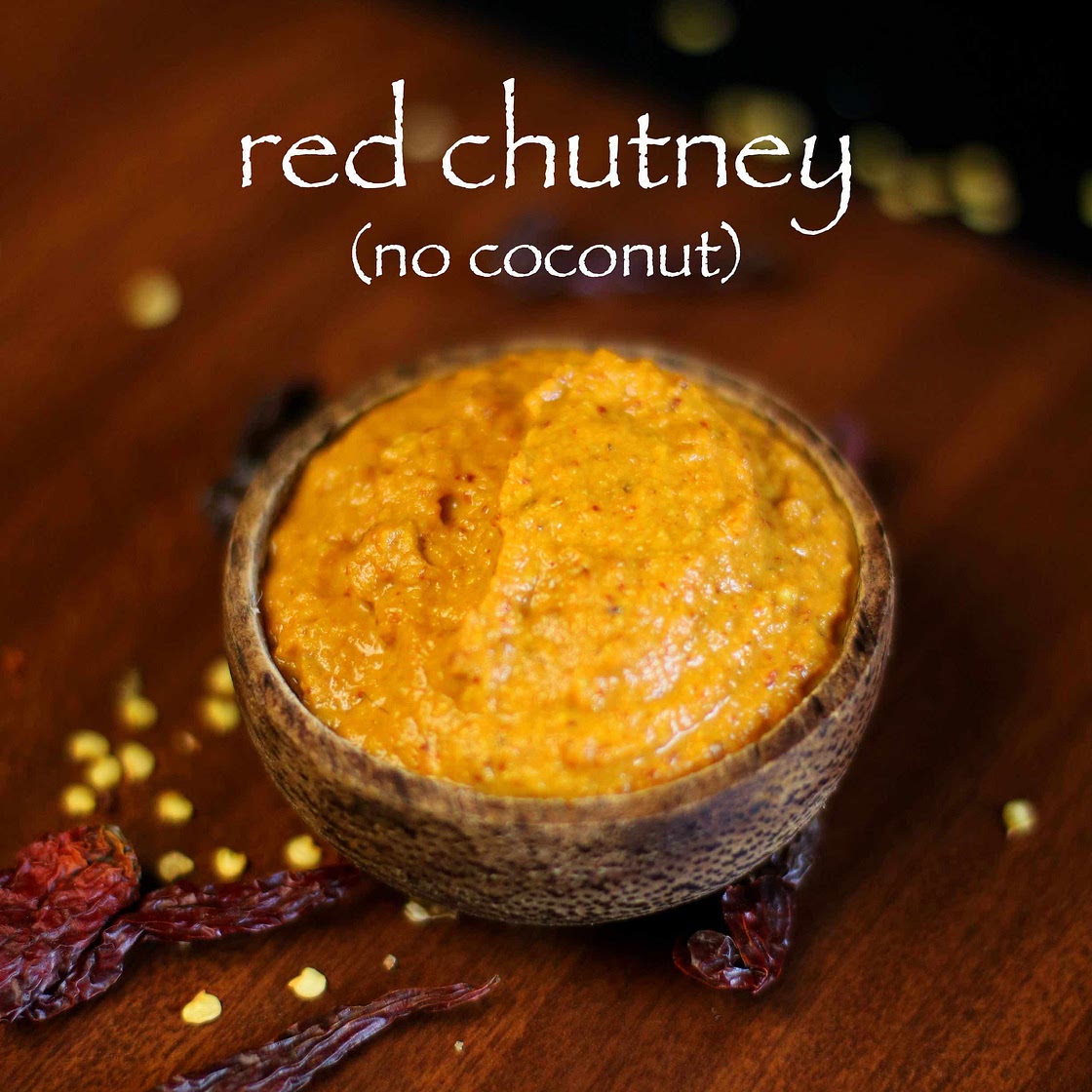 red chutney for mysore masala dosa | red chutney for dosa recipe