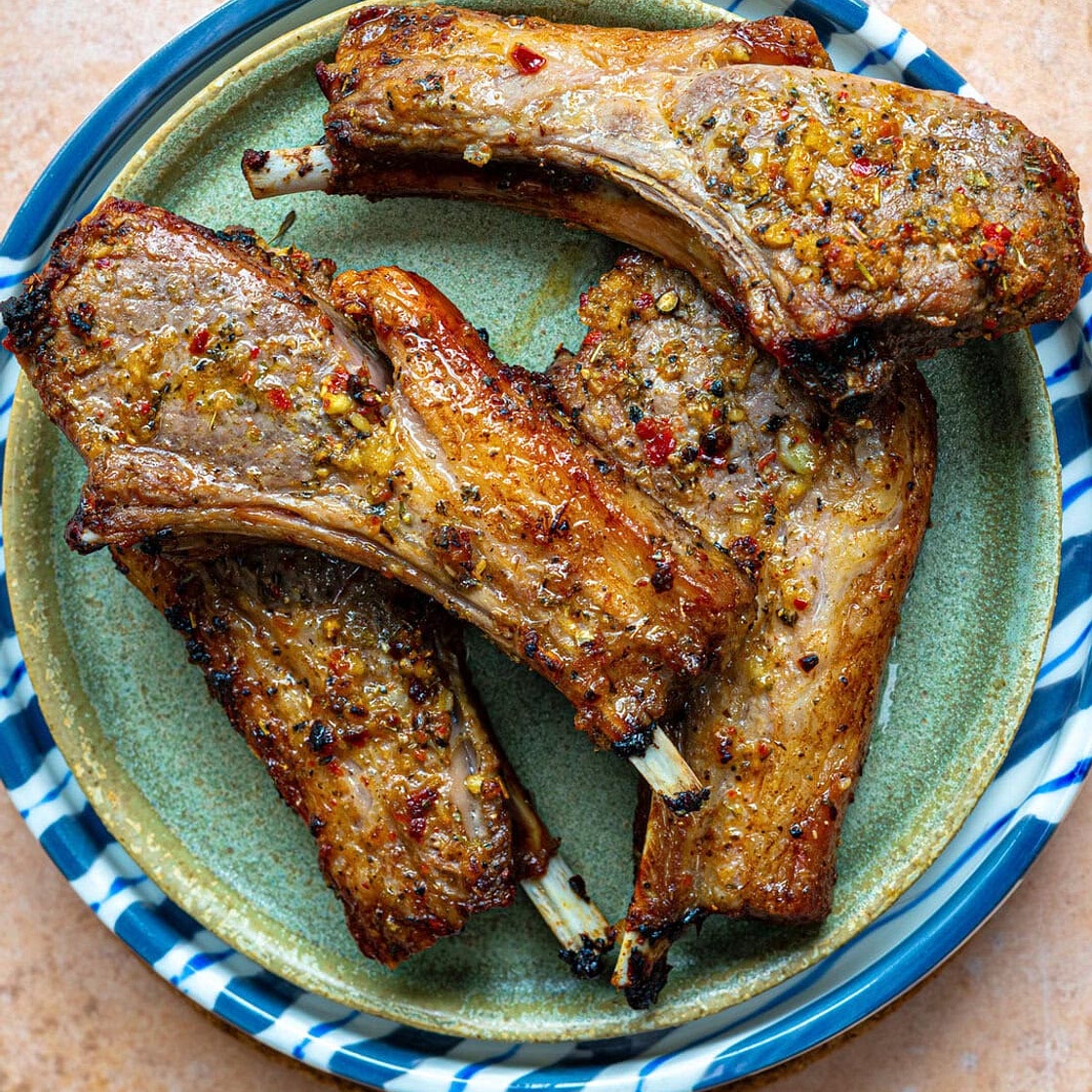 Air Fryer Lamb Chops