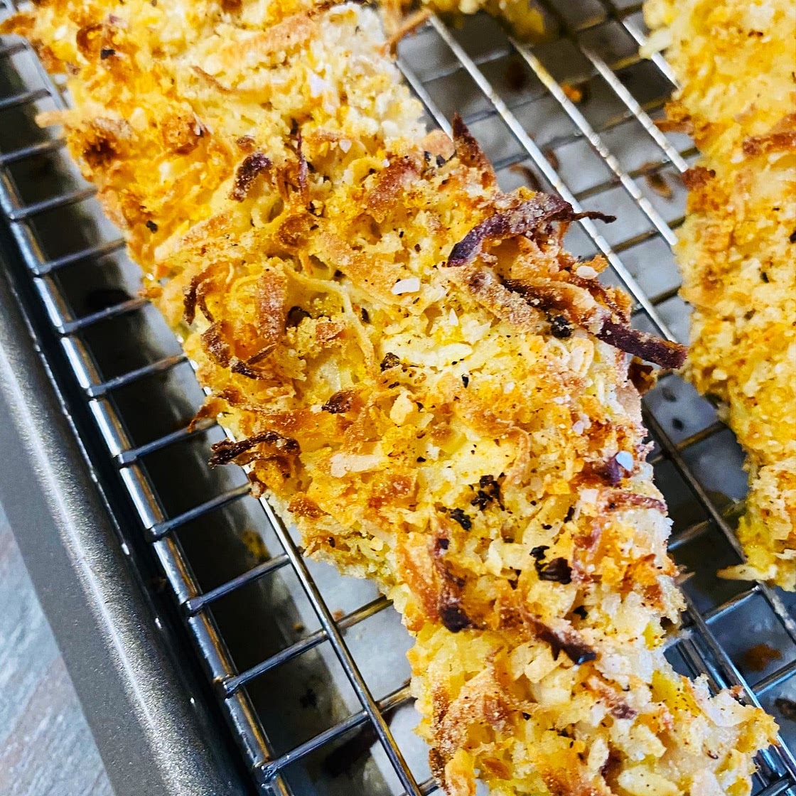 Crispy Coconut Chicken Tenders