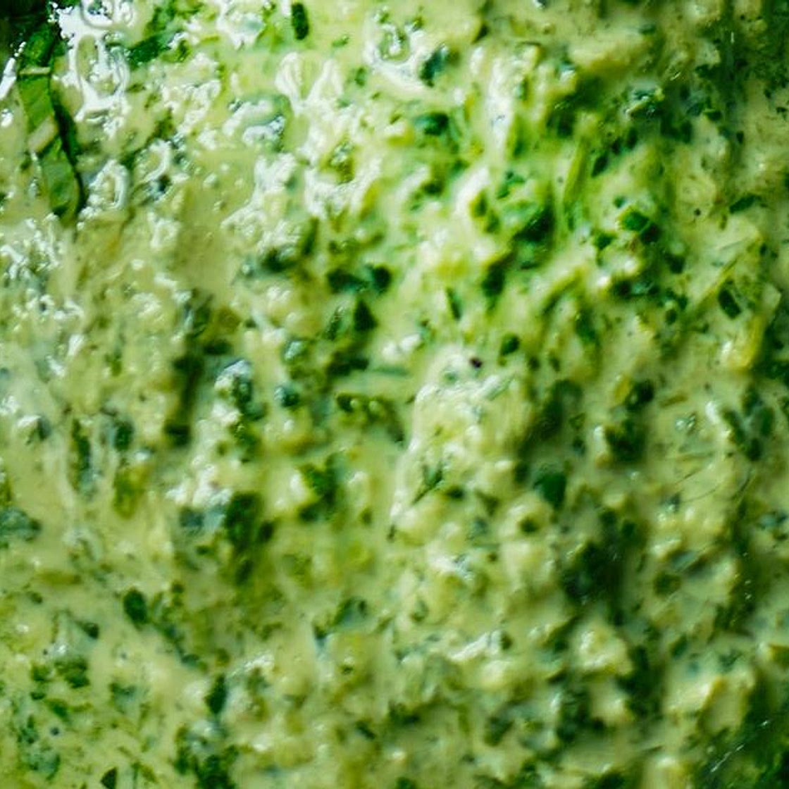 Fresh coriander chutney