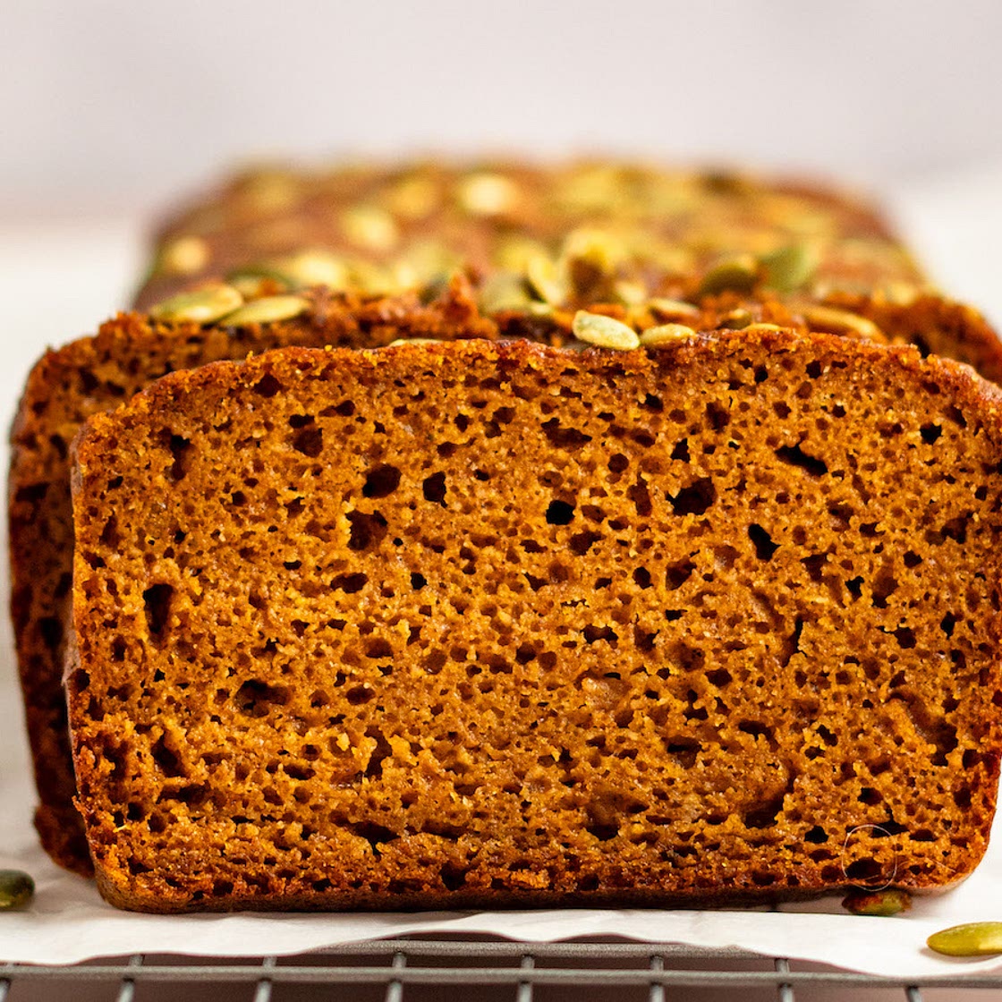 Deliciously Fluffy Gluten Free Pumpkin Bread