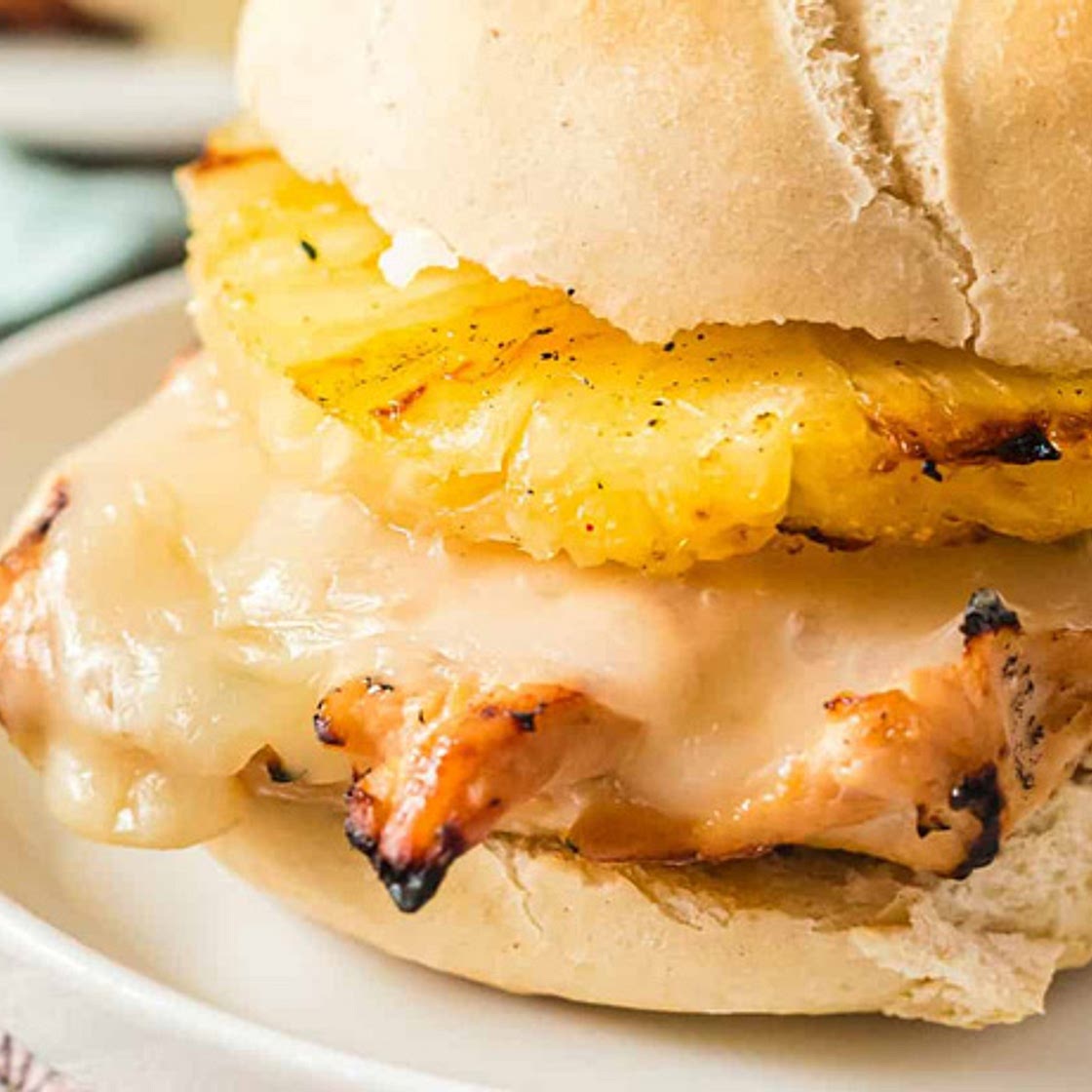 Grilled Chicken Pineapple Sliders Recipe