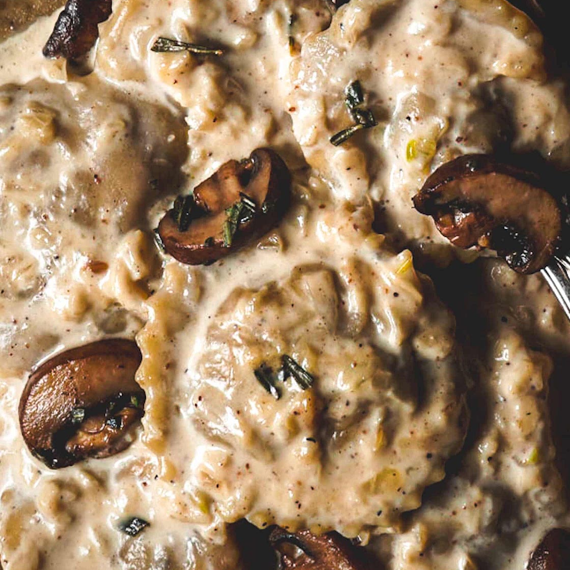 Mushroom Ravioli