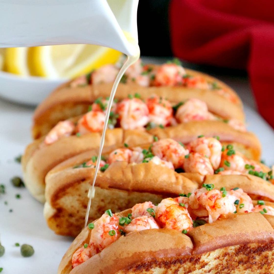Langostino Recipe Warm Lobster Rolls