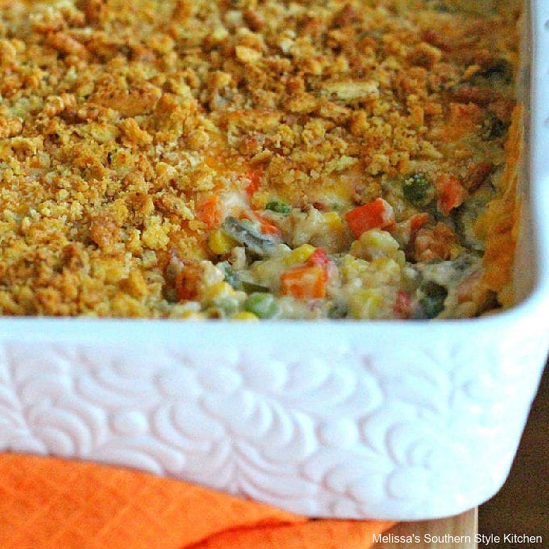 Cheddar Vegetable Gratin