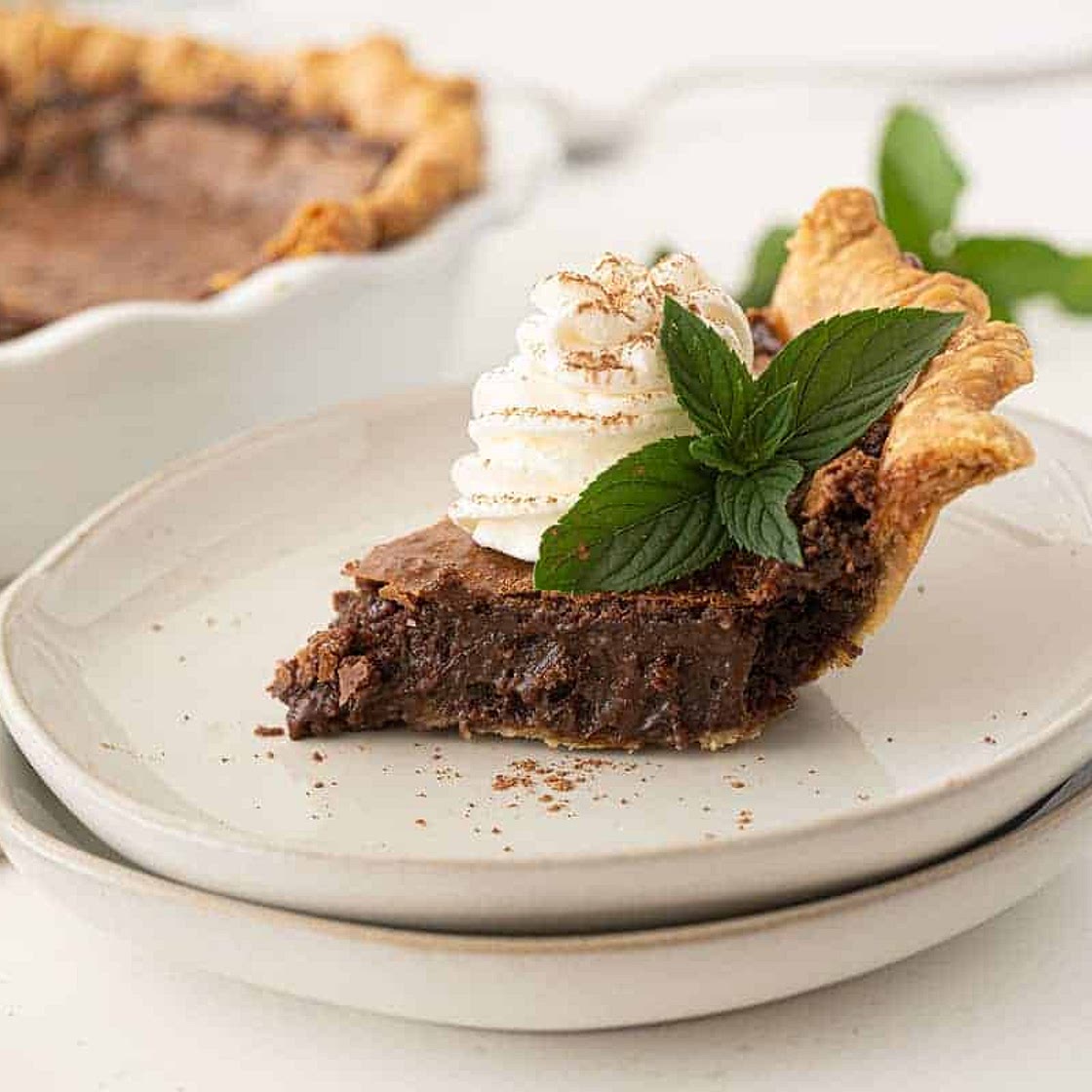 Chocolate Chess Pie