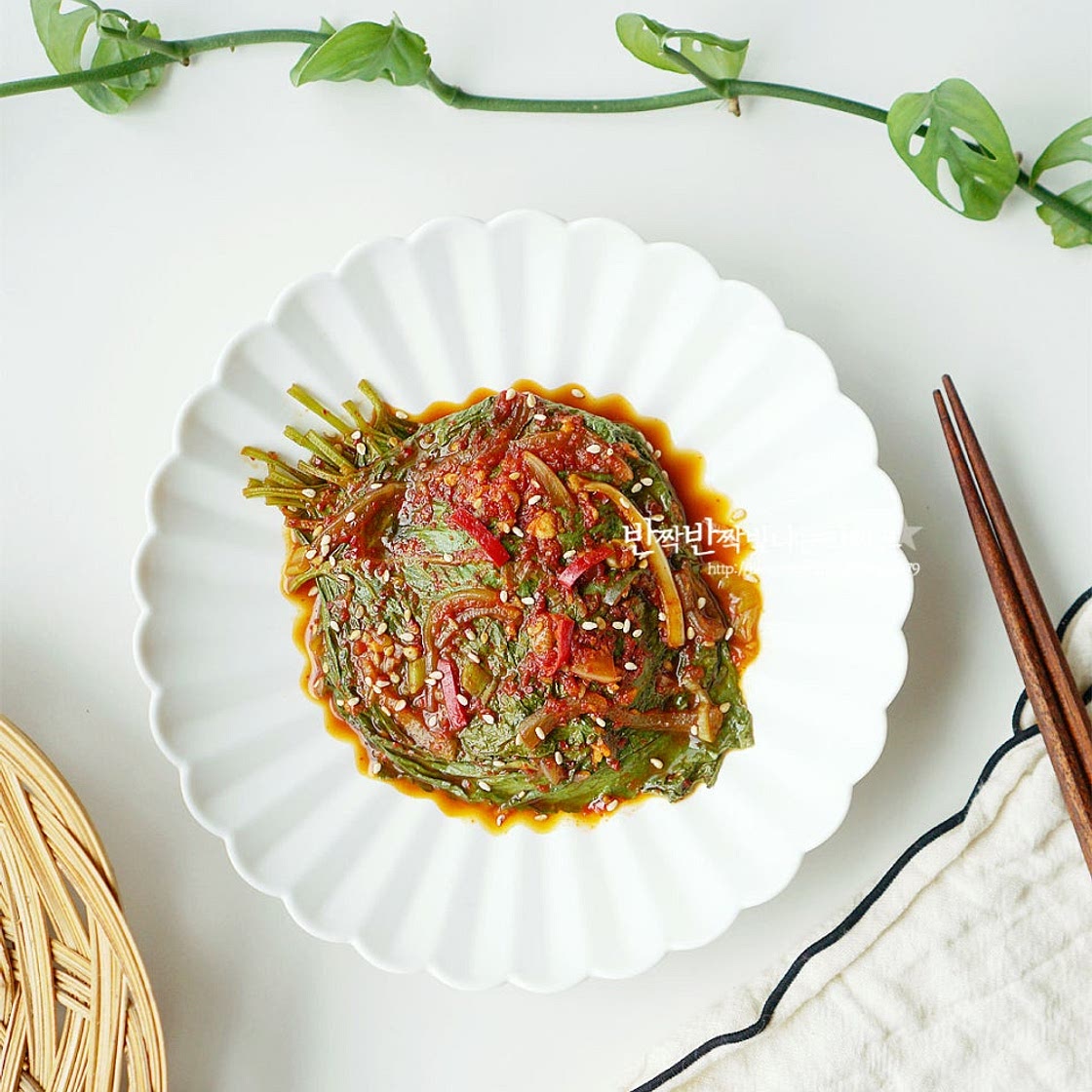 깻잎찜 만드는법 전자렌지 깻잎 양념찜 만드는법 깻잎 양념장