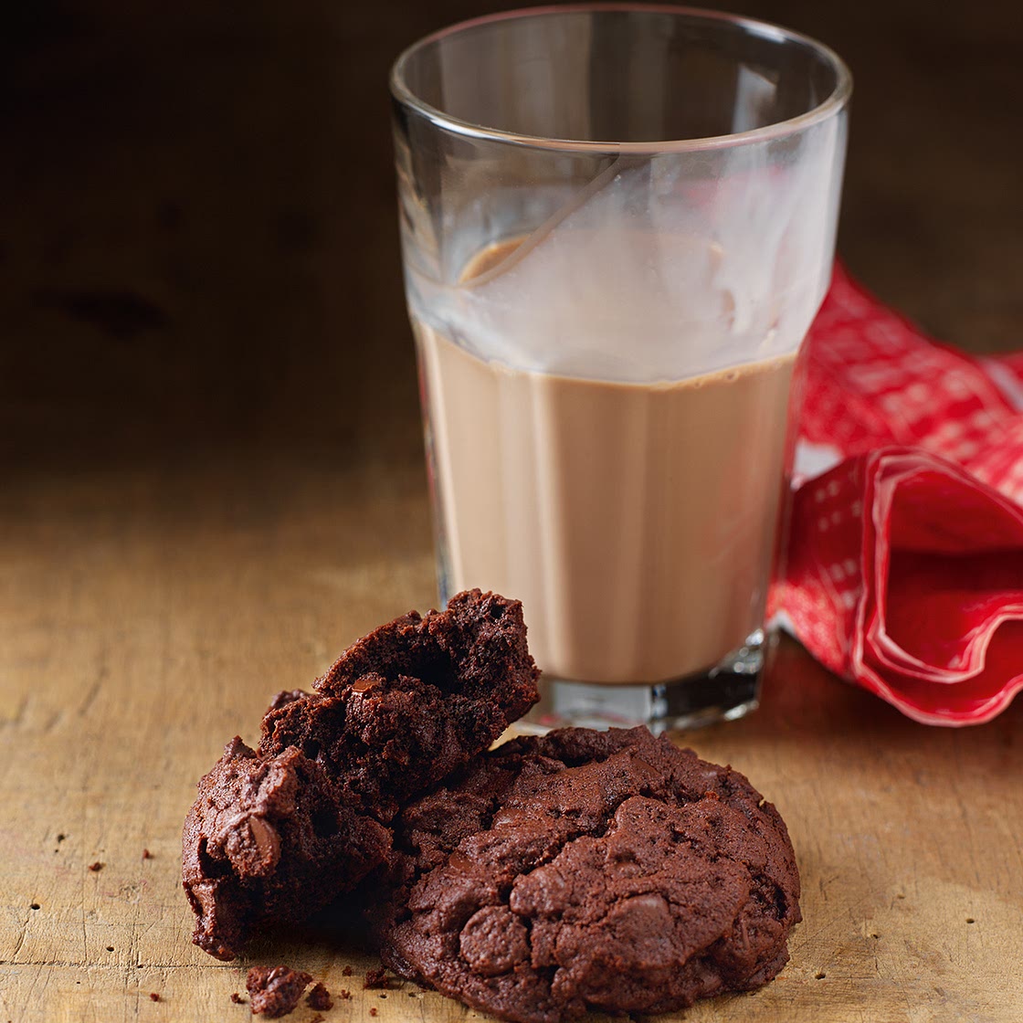 Totally Chocolate Chocolate Chip Cookies