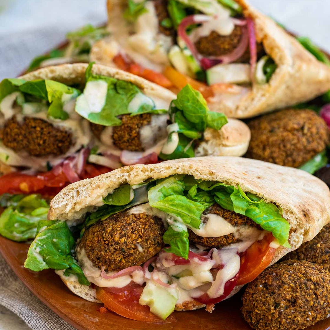 Falafel Pita Sandwich