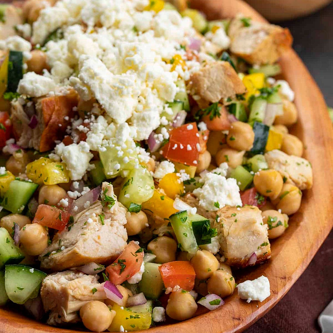 Mediterranean Chickpea Salad