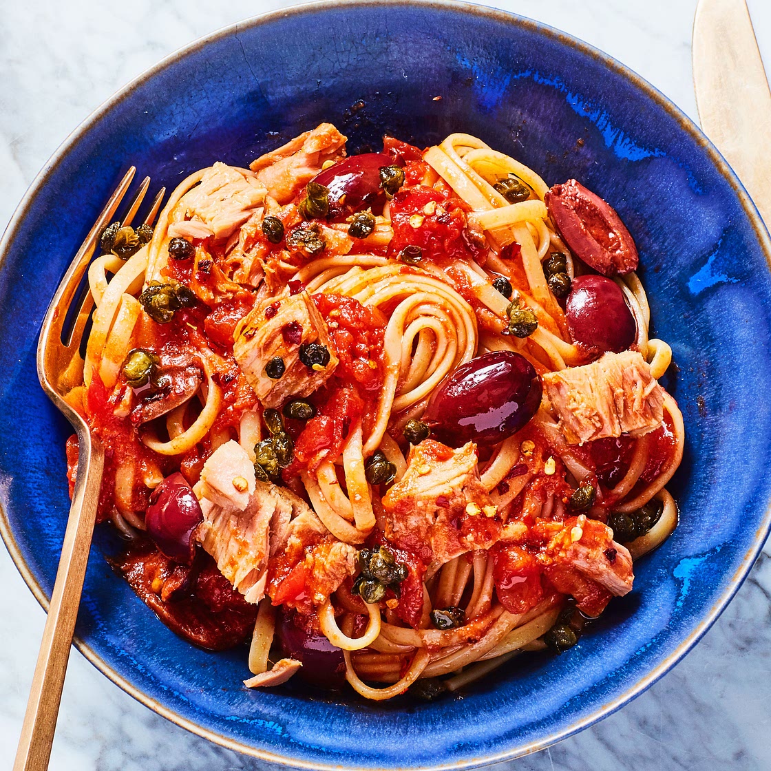 Pantry Pasta Puttanesca