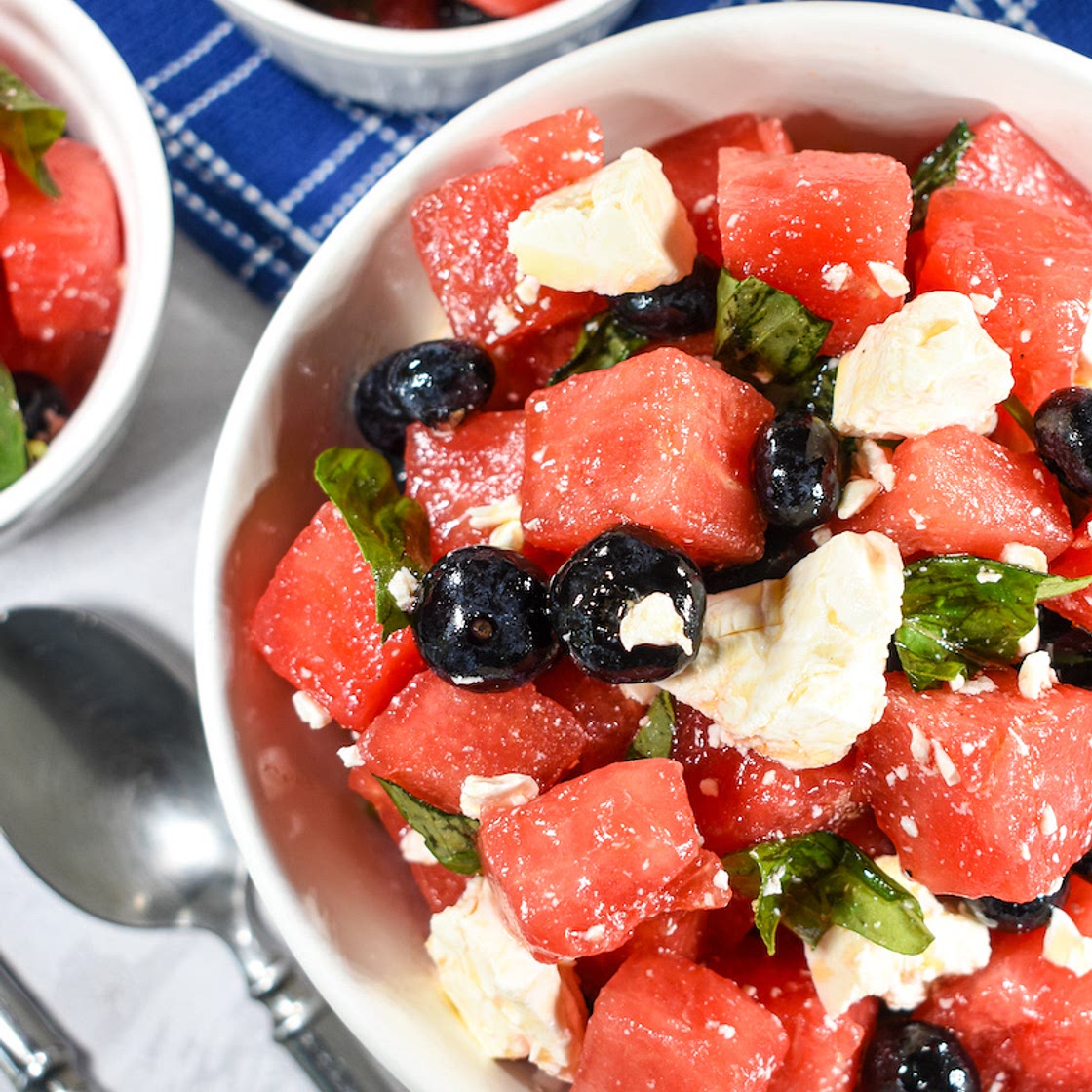 Feta and Watermelon Salad