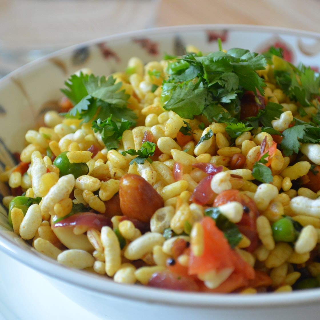 Puffed Rice Upma Recipe - Murmura Upma