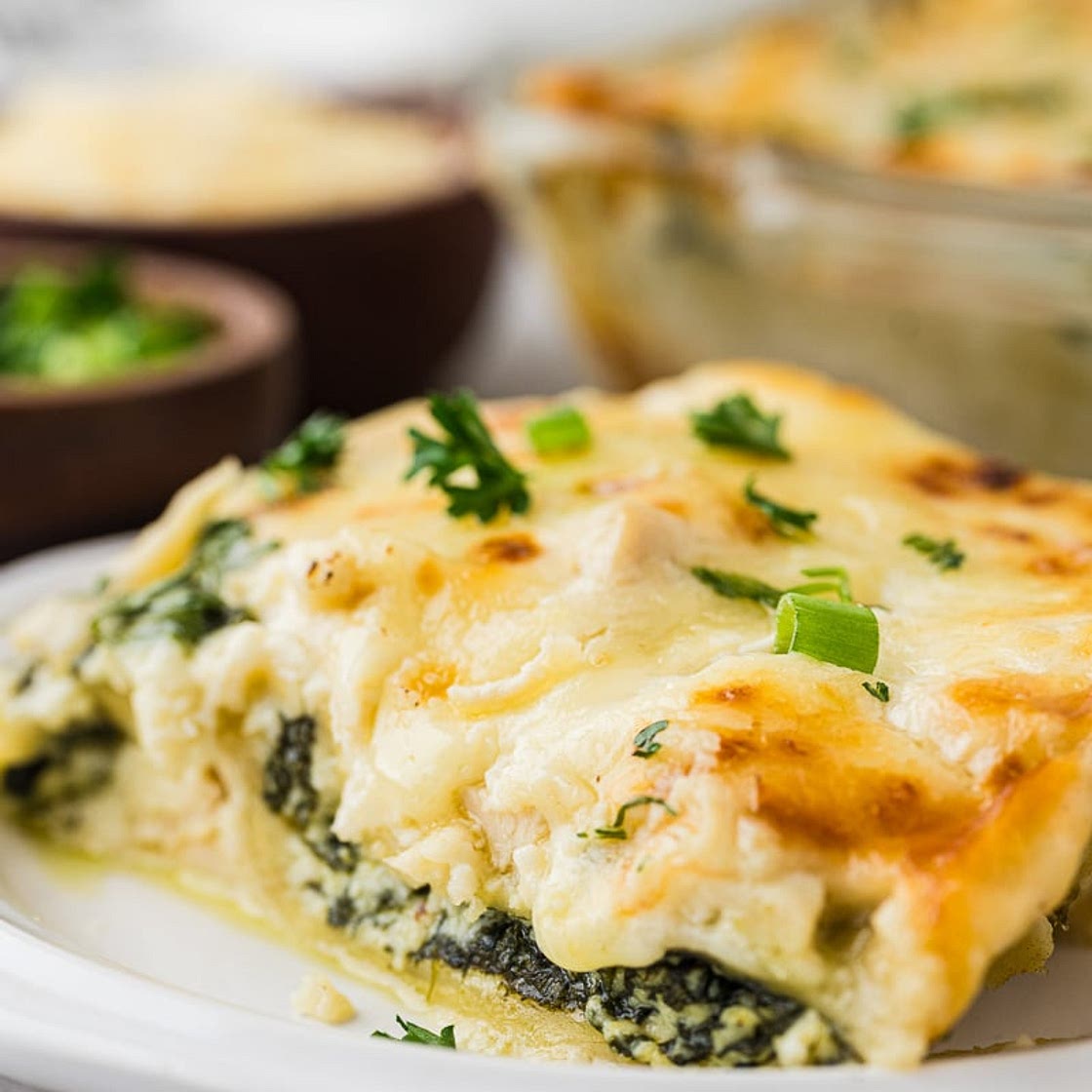 Chicken Alfredo Lasagna