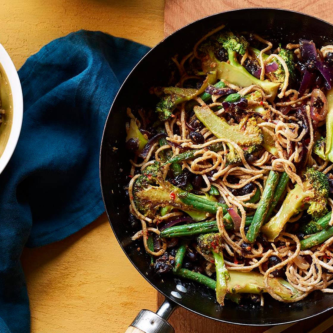 Chilli bean stir-fry