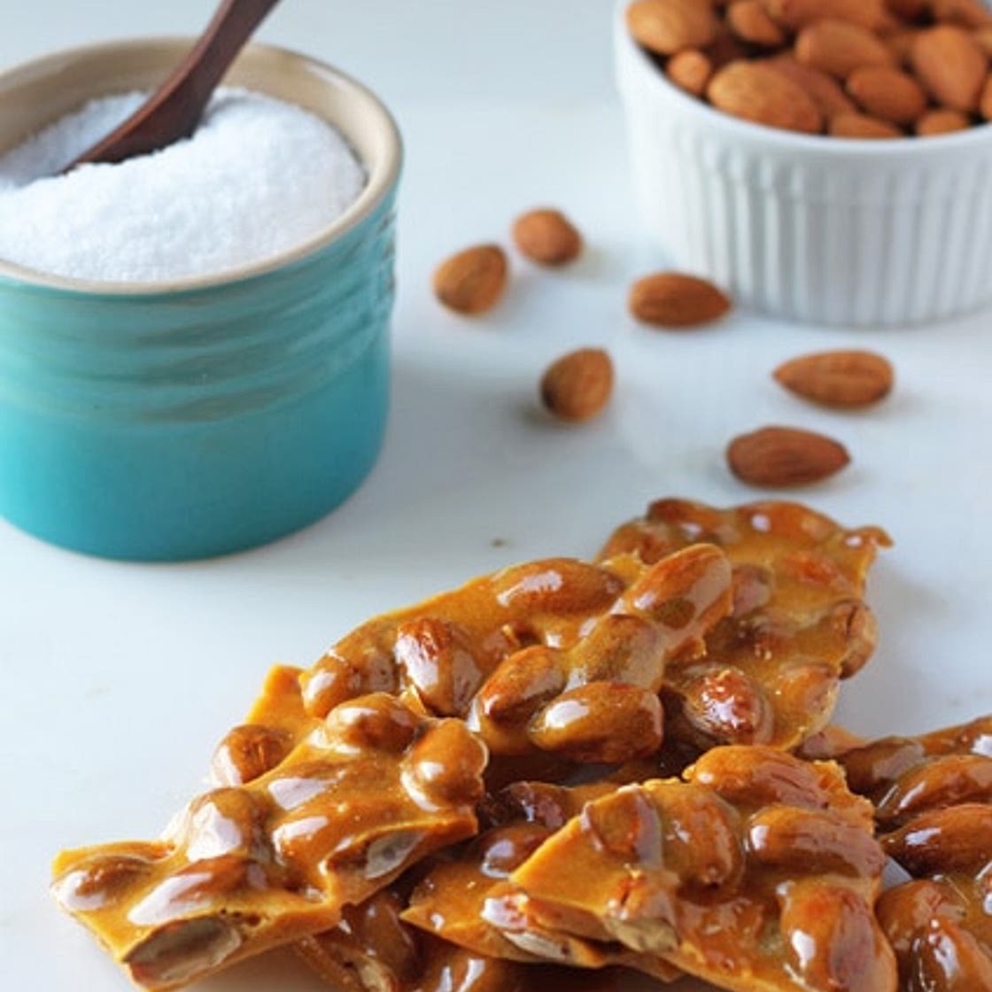 Almond Brittle (easy!)