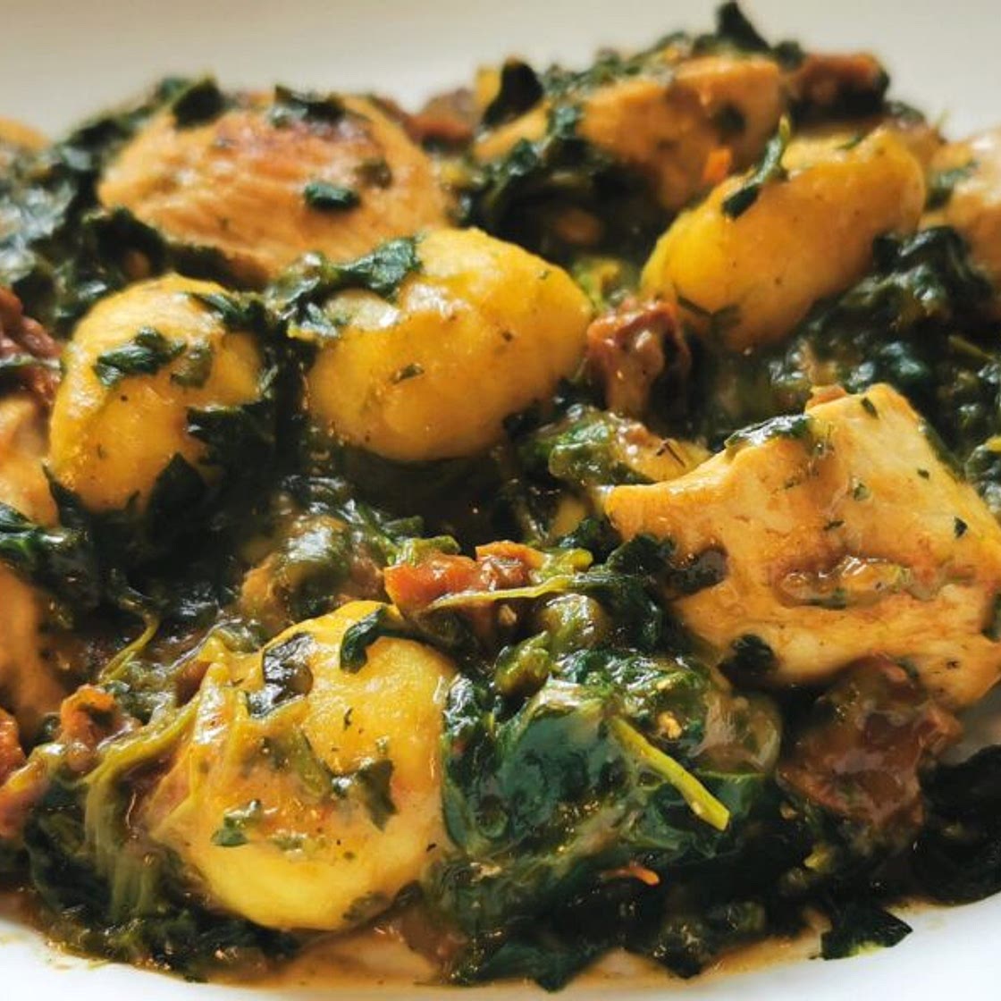 Chicken And Spinach Gnocchi Recipe