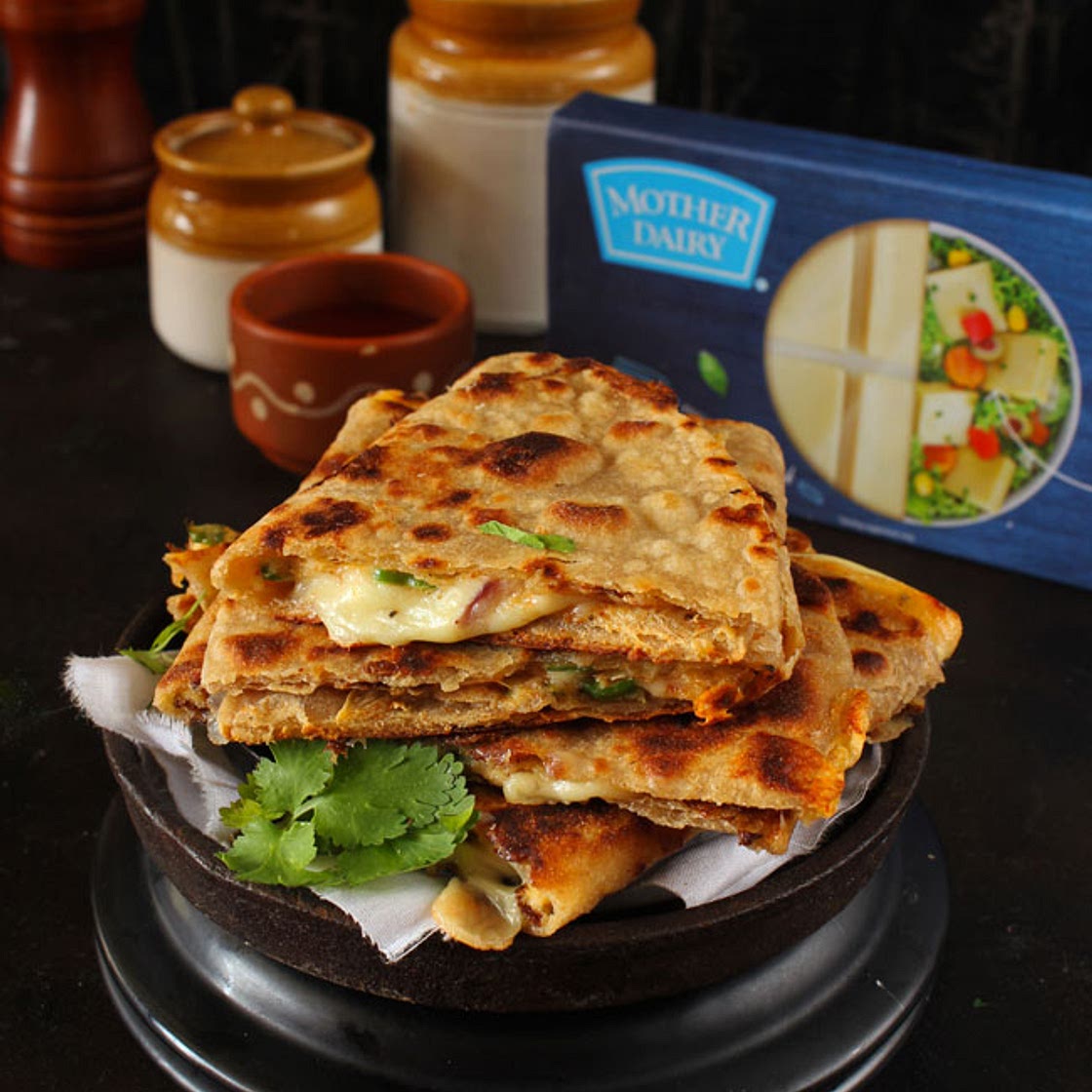 Cheese Egg Paratha