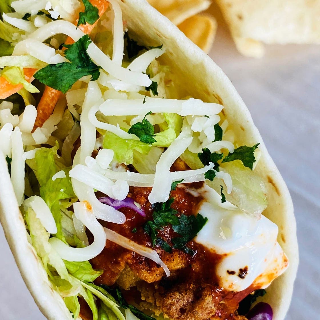 Air Fryer Crispy Fish Tacos