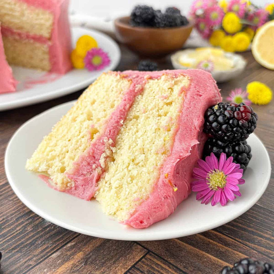 Lemon Blackberry Cake